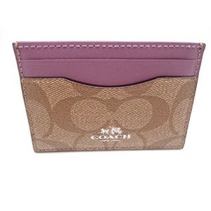 Coach Signature Card Case Wallet (NWT)